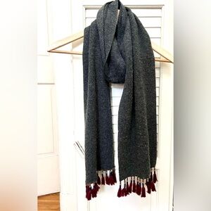 J. Crew scarf with tassels